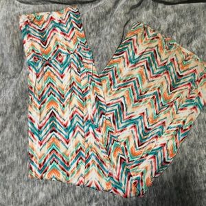 Multi colored maxi skirt